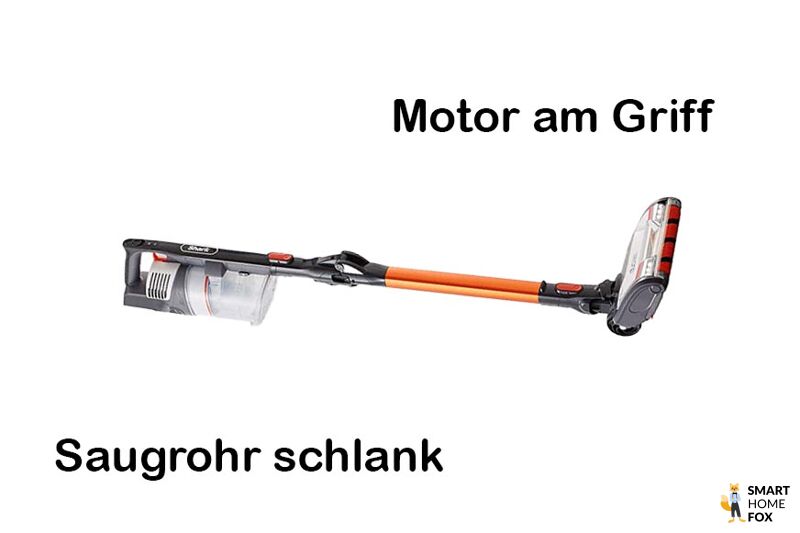 Shark-Akkustaubsauger Design